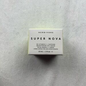 NIB herbivore super nova 5% vitamin C + caffeine brightening eye cream 15ml